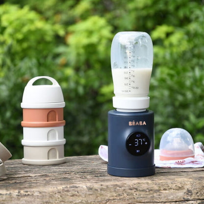 Béaba Chauffe-biberon Milk Nomad Night Blue + 3 Adaptateurs