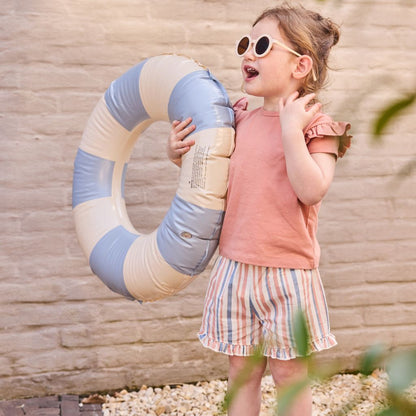 Dirkje 2-delige Kledingset T-shirt Met Korte Mouwen En Shorts Light Pink