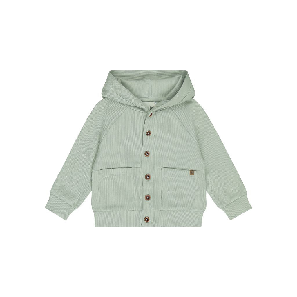 Dirkje Gilet Soft Sage Groen Jongens