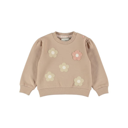 Dirkje Sweater Meisjes Light Taupe