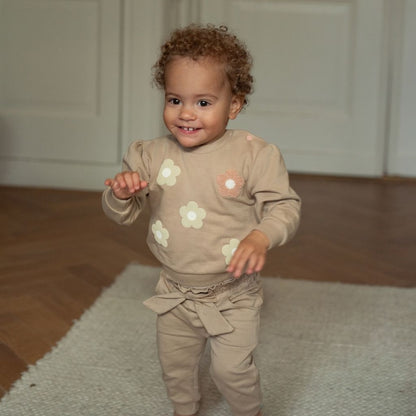 Dirkje Sweater Meisjes Light Taupe