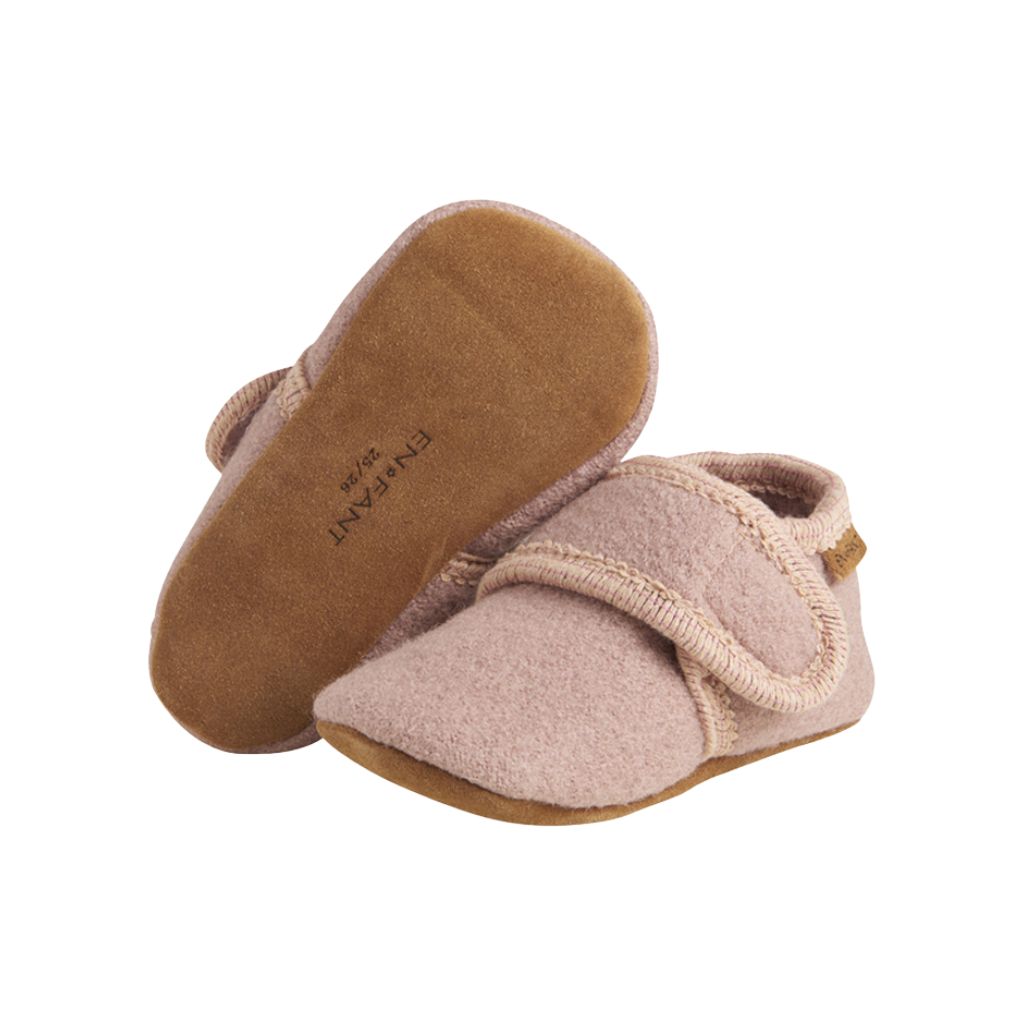 EN FANT Chaussures Pour Bébés Wool Chaussons Bark Unisexe   