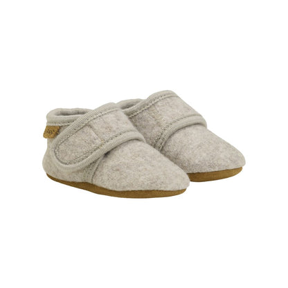 EN FANT Chaussures Pour Bébés Wool Chaussons Sand Melange Unisexe