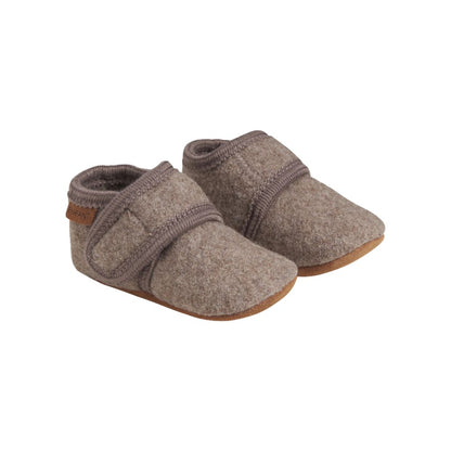 EN FANT Babyschoen Wool Slofjes Walnut Unisex