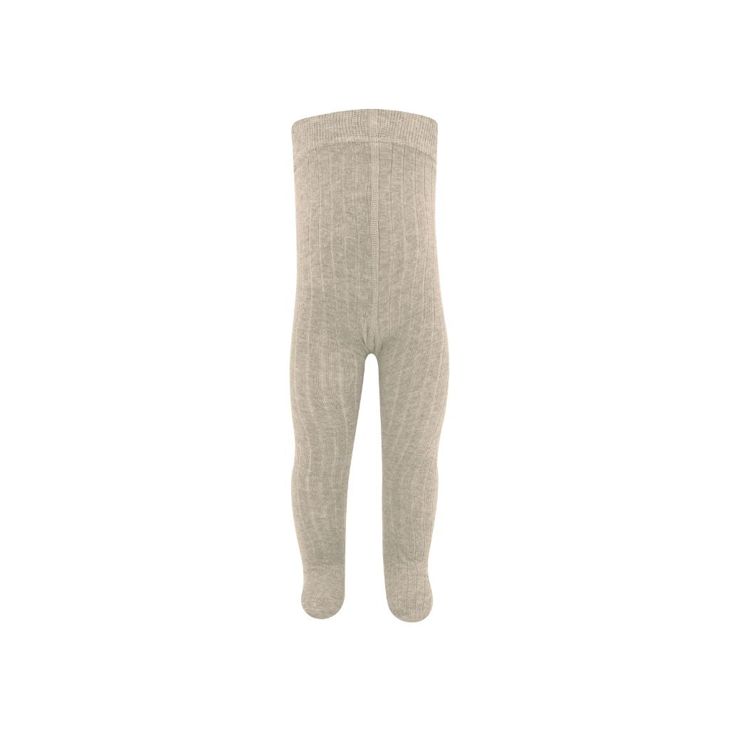 Ewers Collants Rib Uni Beige Unisexe 