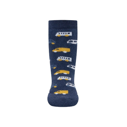 Ewers Sokken antislip auto blauw uniseks