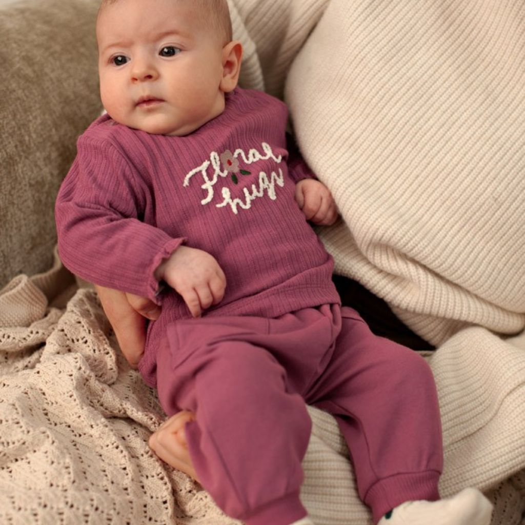Feetje Pantalon Afternoon Tea Filles Berry 