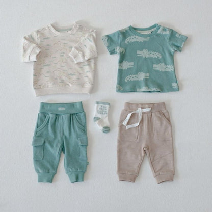 Feetje Broek You Croc my World Taupe