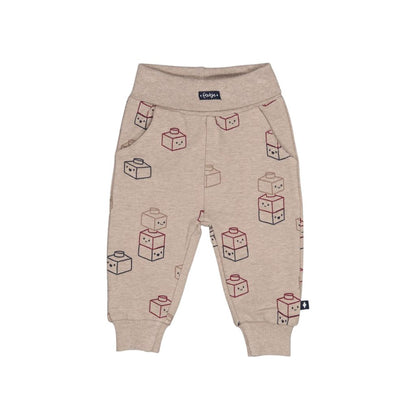 Feetje Pantalon Built For Fun Garçons Taupe Melange 