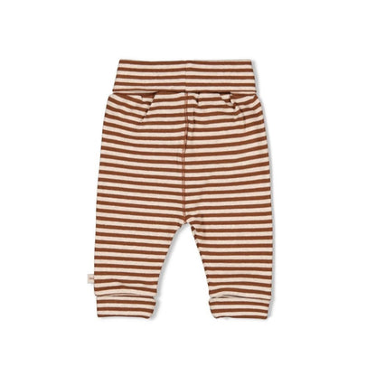 Feetje Broek streep Wild World Brown