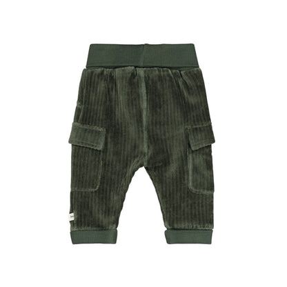 Feetje Broek Velours Rib Wiggle and Waddle Jongens Green
