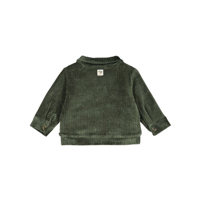 Feetje Veste En Velours Côtelé Wiggle and Waddle Garçons Green 
 