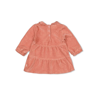 Feetje Robe velours rib Woodland Bloom Mauve