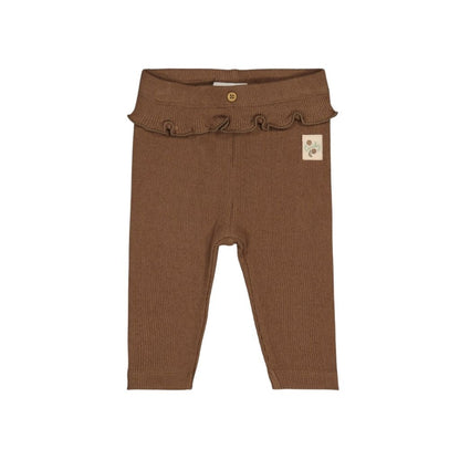 Feetje Legging Pointelle Rib Lucky Bloombird Meisjes Brown