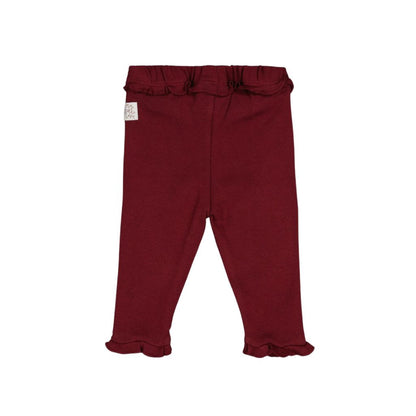 Feetje Legging Pointelle Rib My Little Love Filles Bordeaux 