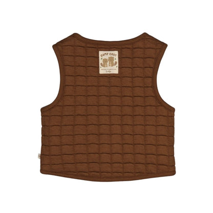 Feetje Gilet Teddy Réversible  Tiny Timber Tales Garçons Offwhite 