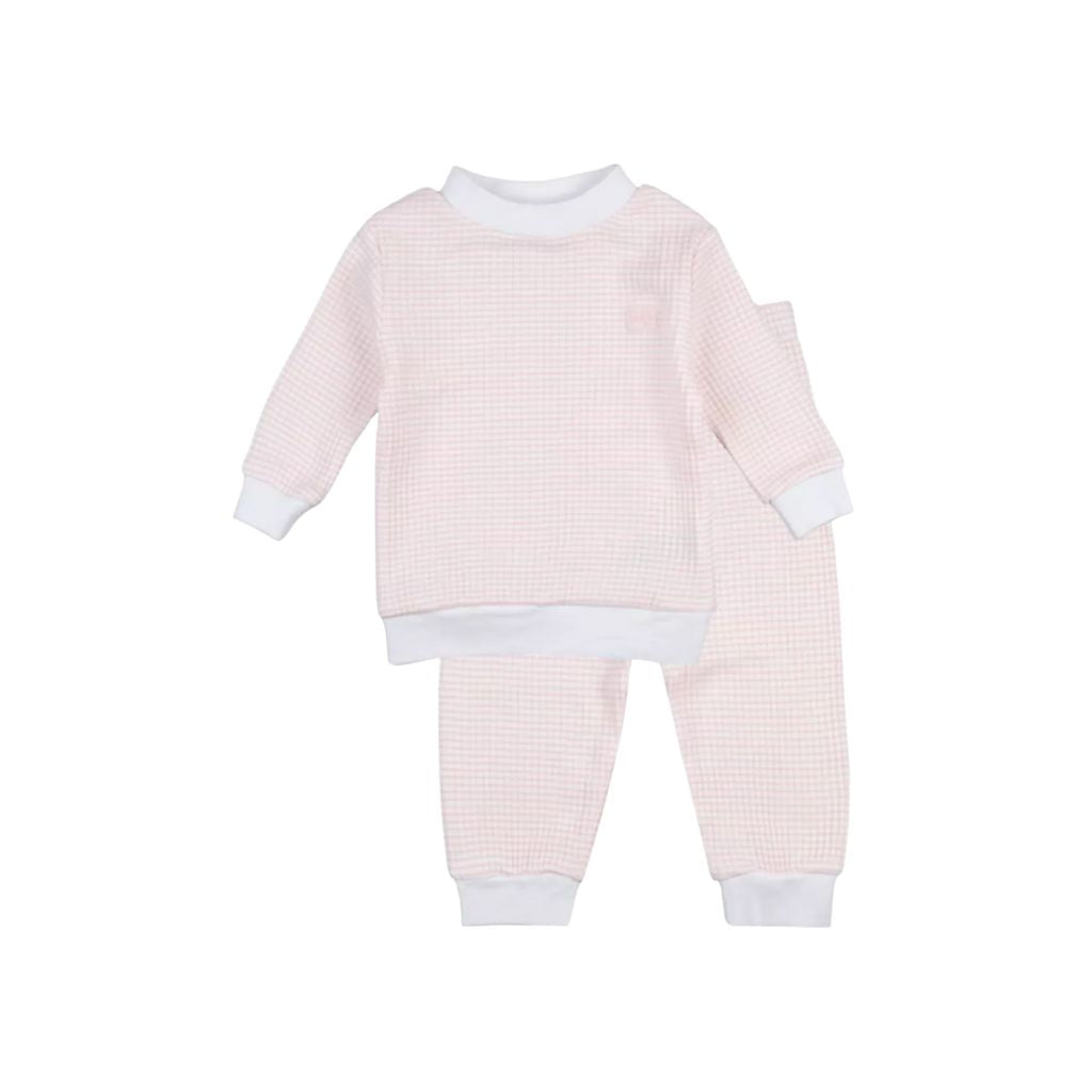 Feetje Pyjama wafel, m68, Zalm Summer Special, , Meisjes