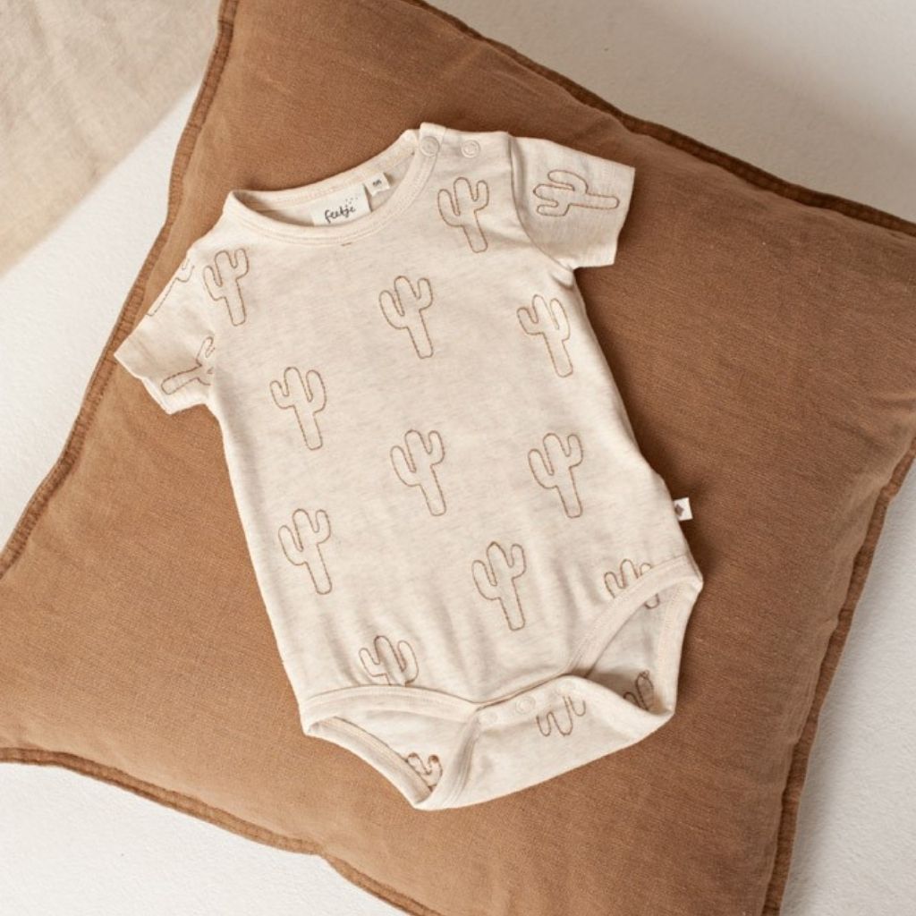 Feetje Romper Sssiesta Offwhite Melange