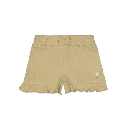 Feetje Short Crinkle Ruches Let Your Dreams Blossom Groen