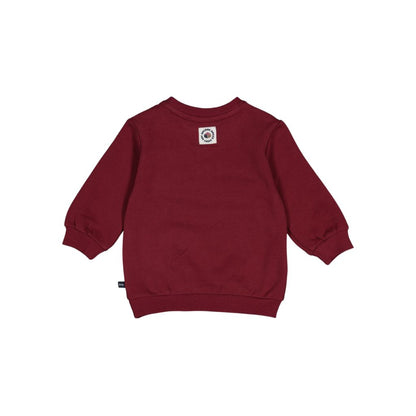 Feetje Sweater Built For Fun Jongens Bordeaux