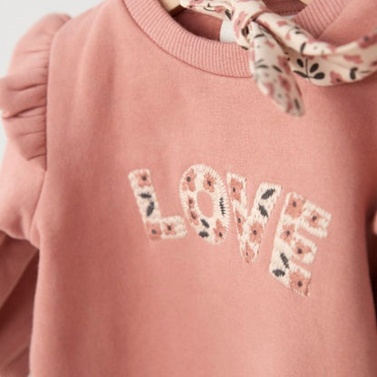 Feetje Pull Woodland Bloom Mauve