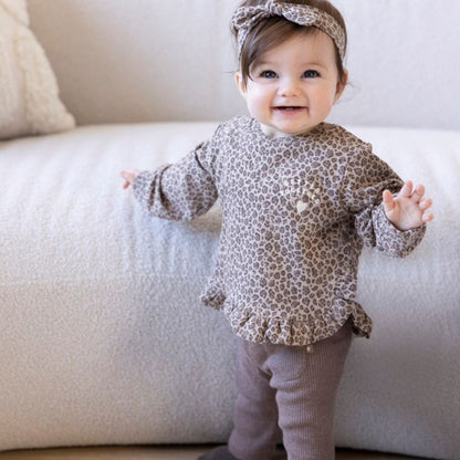 Feetje Sweater Better Together Taupe melange
