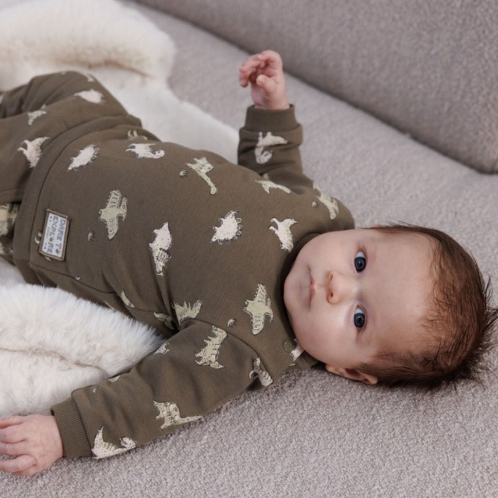 Feetje Sweater Rawrsome Olive 