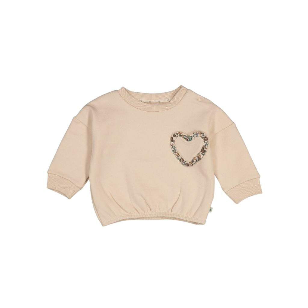 Feetje Pull Boxy Oversized  Lucky Bloombird Filles Offwhite 