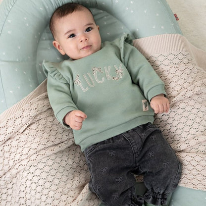 Feetje Pull  Lucky Bloombird Filles Jade Green 