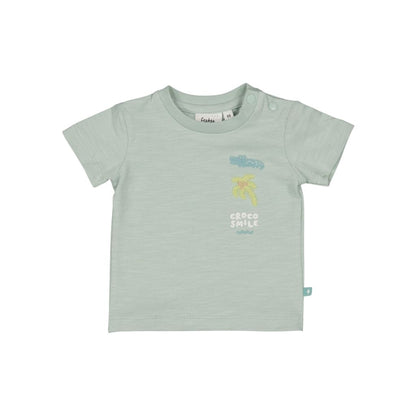 Feetje T-shirt You Croc my World Mint
