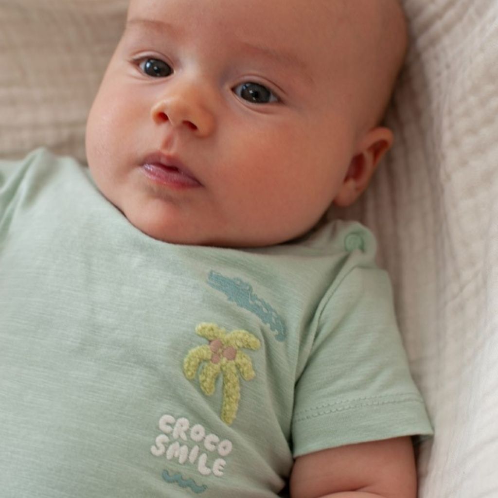 Feetje T-shirt You Croc my World Mint