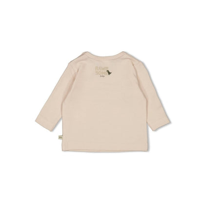 Feetje T-shirt lange mouwen Rawrsome Offwhite