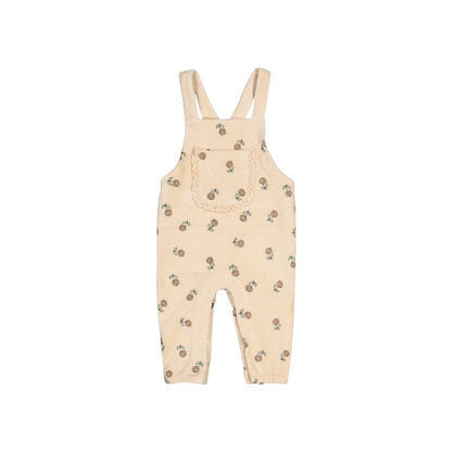 Feetje Tuinbroek Velours Rib Lucky Bloombird Meisjes Offwhite