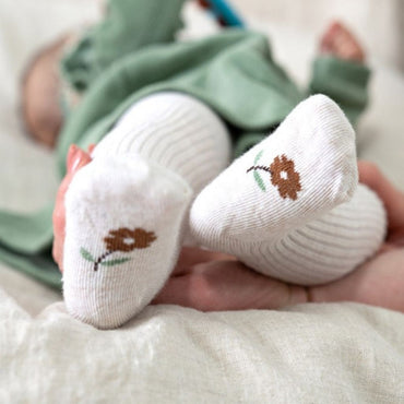 Feetje Legging Lucky Bloombird Filles Offwhite Melange