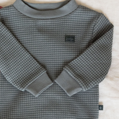 Feetje Pyjama baby wafel 2-delig Sea Green
