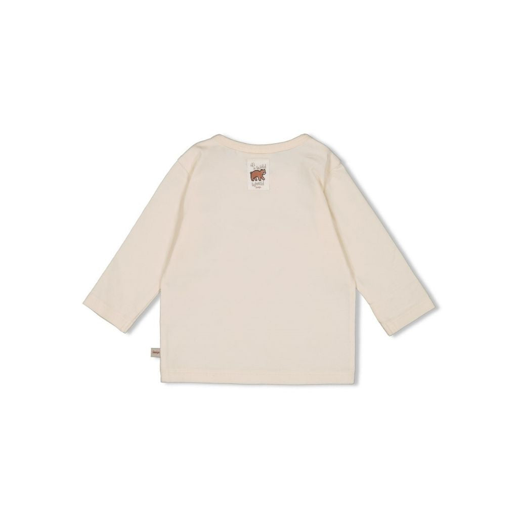 Feetje T-shirt à manches longues Wild World Offwhite