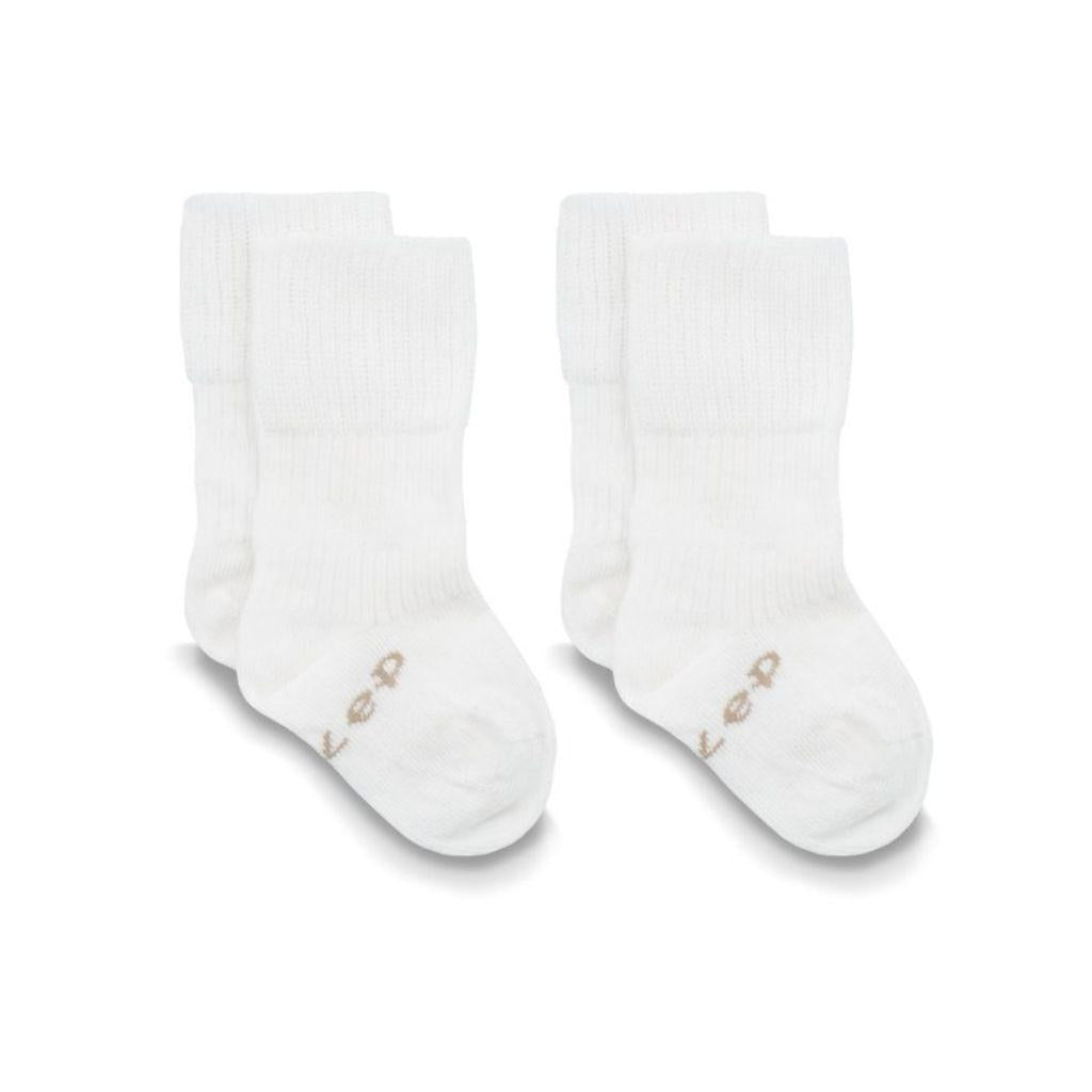 KipKep Blijf-Sokken Off White - 2 stuks
