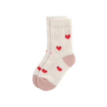 Lässig Sokken Terry Tennis GOTS Heart Multi – 3 stuks