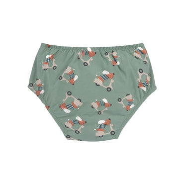 Lässig Culotte de bain Scooter/Dog Green garçon