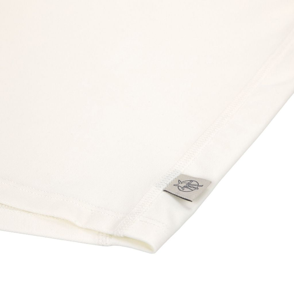 Lässig Zwemshirt Lange Mouw Beach Dog Sea Salt Wit
