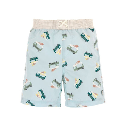Lässig Zwemshort Ice Cream Truck Blauw Jongens