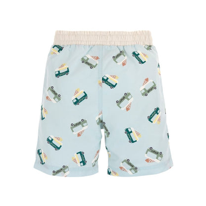Lässig Zwemshort Ice Cream Truck Blauw Jongens