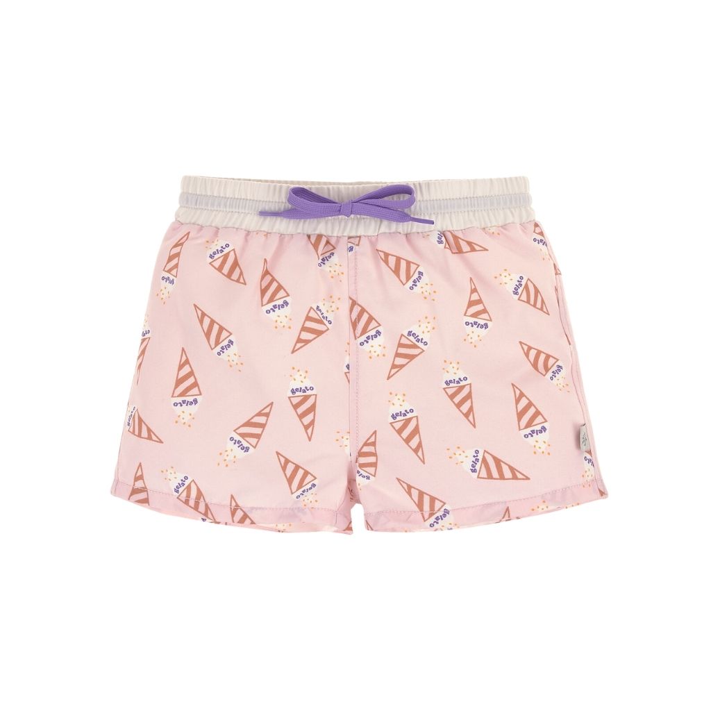 Lässig Short de bain Ice Cream Pale Pink