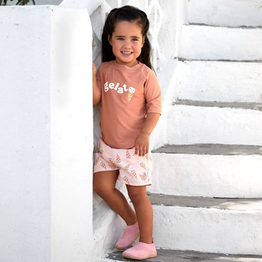 Lässig Short de bain Ice Cream Pale Pink