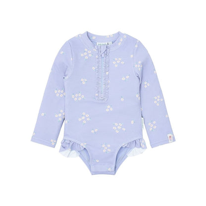 Little Dutch Badpak met lange mouwen Dreamy Lavender Purple