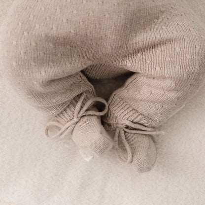 Little Dutch Gebreid boxpakje uniseks Soft Beige