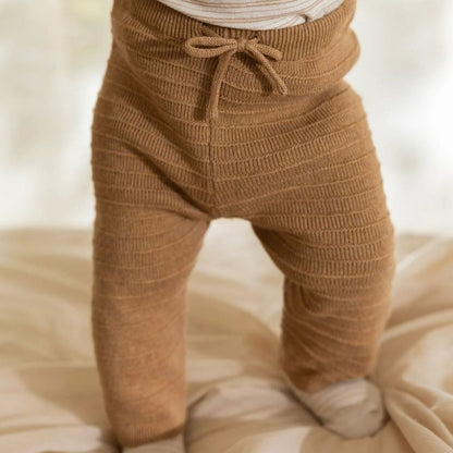 Little Dutch Pantalon Tricoté Safari Friends Soft Tan Unisexe 