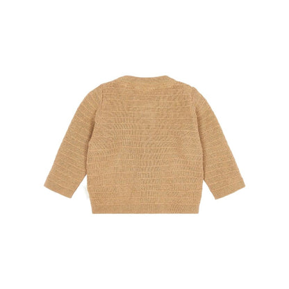 Little Dutch Cardigan Tricoté Safari Friends Soft Tan Unisexe
