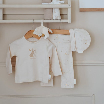 Little Dutch 2-delige pyjama Geschenkset Baby Bunny Newborn Naturals Creme Unisex