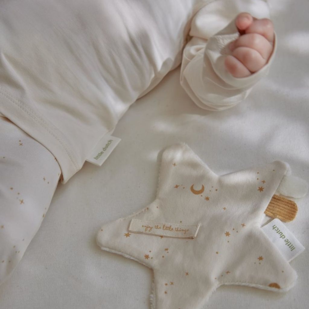 Little Dutch 2-delige pyjama Geschenkset Baby Bunny Newborn Naturals Creme Unisex